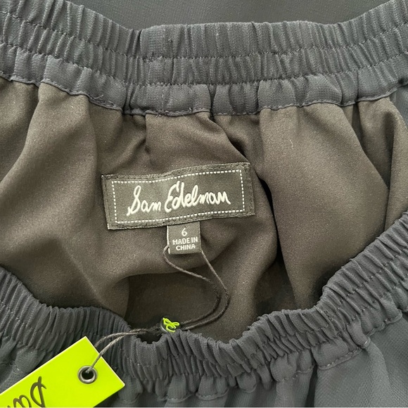 Sam Edelman Women’s Black Ruffled Tiered Mini Dress - Picture 5 of 9